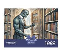 Chronology Librarian 1000 Piece Jigsaw Puzzle Magic Fantasy for Adults Fun Activities Memory Games Relaxing 70x50cm/1000pcs
