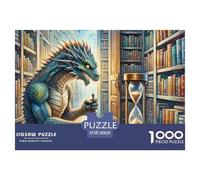 Chronology Librarian 1000 Piece Jigsaw Puzzle Magic Fantasy for Age 12+ Educational Activities Memory Games Stress Relief 38x26cm/1000pcs