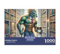 Chronology Librarian 1000 Piece Jigsaw Puzzle Magic Fantasy for Age 12+ Fun Gift Memory Games Stress Relief 38x26cm/1000pcs