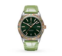 Chronomat Automatic 36 South Sea Green Leather Strap Ladies Watch