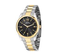 Chronostar Men's Watch, Time Only, Analog, 39 mm, Timeless Collection, Striped Effect - R3753316007