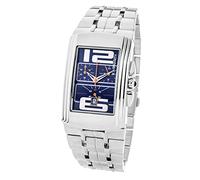 Chronotech CT7018M Women's Quartz Analog Watch with Stainless Steel Strap, Blue, 33MM, Strap