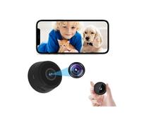 Chronus Mini Spy Camera Wireless Camera 1080P Full HD with Audio and Video 2023 Hidden Camera Detector Baby Monitor Security Surveillance Cam(Black)