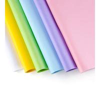 CHRORINE 60 Sheets Easter Tissue Paper Multicolor Wrapping Paper Art Paper Crafts for DIY Easter Birthday Wedding Holiday Crafts Decor