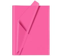 CHRORINE 60 Sheets Rose Red Tissue Paper Art Gift Wrapping Tissue Paper Bulk for DIY Crafts Decor Birthday Holiday Party ( 20 x 14.5 inches)