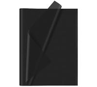 CHRORINE Black Tissue Paper - 60 Sheets for Halloween, Birthday, Holiday & Party Gift Wrapping - 20 x 14.5 inches