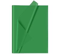 CHRORINE Green Tissue Paper Art Gift Wrapping Tissue Paper Bulk for DIY Crafts Decor Birthday Holiday Christmas Party (60 Sheets, 20 x 14.5 inches/51x37cm) (CR-056)