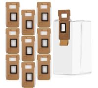 Chrostion Dust Bag Kit Compatible with Xiaomi Roborock S7 T7S T7plus T7Splus S7 Max Vacuum Cleaner Auto-Empty Dock, 10 Pack 3L Large Capacity Replacement bags