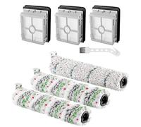 Chrostion Replacement compatible with Bissell CrossWave X7 Pet Pro 3011 3055 3277 3279 3276A 1 Pack Multi-Surface 2787 Brush Roll+2 Pack 2788 Pet Brush Rolls+3 HEPA Filter