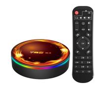 CHROX Android 11.0 TV Box,T95 X4 Set Top Box 4GB RAM 64GB ROM S905W4 Quad Core CPU Mali-G31 MP2 GPU H.265 Decoding 2.4G/5G Wifi 100M DLAN Smart TV Box,4GB+64GB