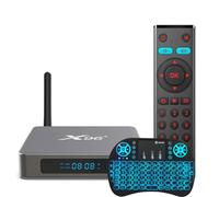 CHROX Android 11.0 TV Box, X96 X6 Smart Tv Box 8GB RAM 128 GB ROM Rockchip RK3566 CPU 2.4G/5G Dual Wifi 1000M USB 3.0 H.265 8K Ultra HD Set Top TV Box,4GB+32GB