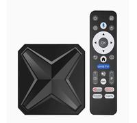 CHROX Android 14.0 TV Box,RK3518 CPU/2.4+5G Dual Wifi/H.265/3D/4K/1080p HD