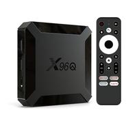 CHROX Android 14.0 TV Box, X96Q Smart TV Box RK3218 Quad-Core 64-Bit ARM Cortex-A53 Support 4K/1080P 2.4/5.0Ghz WIFI BT4.0 10/100M Ethernet HDMI 2.0 H.265 Set Top Box