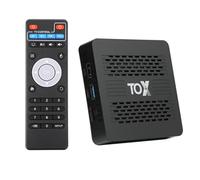 CHROX Android TV Box 13.0, 4GB RAM 32GB ROM Tox4 Android Box Rk3528 Quad-Core CPU 4K TV Box Support 2.4/5G Dual Wifi Ethernet Bluetooth 4.0 H.265 Smart Box