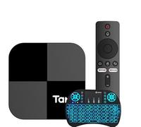 CHROX Android TV Box 14.0, TX5 PLUS Smart TV Box S905A/X5M CPU Quad-Core 2.4G / 5G Wi-Fi 5.0 USB 3.0 Android Box with Mini Wireless Keyboard,2GB+16GB