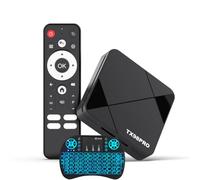 CHROX Android TV Box 14.0,TX98 PRO Smart TV Box Rk3518 CPU Support 2.4G 5.8G Wifi BT 5.0 LAN 3D 4K Video Android Set Top TV Box with Wireless Mini Keyboard