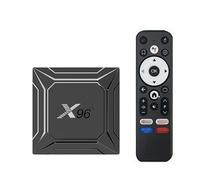 CHROX Android TV Box 14.0, X96 M200 Smart TV Box S905X5M CPU Quadcore 2.4Ghz/5Ghz Dual Wifi 3D 4K/8K HDR10+ Bluetooth 4.0 Smart Android Set Top Box,4GB+32GB