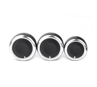 CHROX For Nissan TiiAda NV200, 3 Pcs Air Condition Knob Car Heater Control