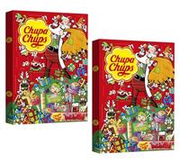 Chrsitrmas Sweets Chupa Chups Advent Calendar 210g, Assortment of Lollipops and Sweets (2)