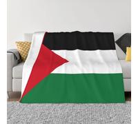 Chrycm Ultra-Soft Micro Fleece Blanket – Cozy and Luxurious Flag of The State of Palestine Throw for All-Season Comfort,Sofa Bed