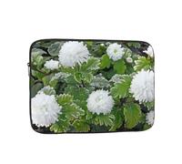 Chrysanthemum After Frost Laptop Sleeve Case 10 Inch Suitable for Notebook Computer Tablet Traveling Carrying Simple Case