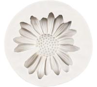 Chrysanthemum Flower Silicone Mold Daisy Flower Fondant Cake Molds for Cake Decoration Cupcake Topper Candy Chocolate Sugar Craft Polymer Clay Gum Paste，Candy Making Supplies，Pastry and Baking Molds