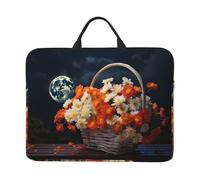 Chrysanthemums in Full Bloom Pattern Laptop Sleeve Case 14 in Suitable for Notebook Computer Tablet Traveling Carrying Simple Case