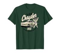 Chrysler 300 Milestone Top Speed - Officially Licensed T-Shirt, Men, Dark Green, Large