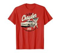 Chrysler 300 Milestone Top Speed - Officially Licensed T-Shirt, Men, Red, Medium
