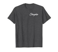 Chrysler Pacifica Pride (Front Rear) T-Shirt, Men, Dark Heather Grey, 3X-Large