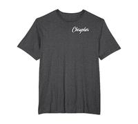 Chrysler Pacifica Pride (Front Rear) T-Shirt, Men's Big and Tall, Dark Heather Grey, 3X Tall