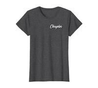 Chrysler Pacifica Pride (Front Rear) T-Shirt, Women, Dark Heather Grey, Small