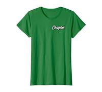 Chrysler Pacifica Pride (Front Rear) T-Shirt, Women, Kelly Green, Medium