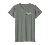 Chrysler Pacifica Pride (Front Rear) T-Shirt, Women, Olive Heather, Small