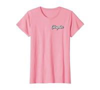 Chrysler Pacifica Pride (Front Rear) T-Shirt, Women, Pink, Medium