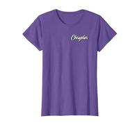 Chrysler Pacifica Pride (Front Rear) T-Shirt, Women, Purple Heather, Medium