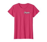 Chrysler Pacifica Pride (Front Rear) T-Shirt, Women, Red Heather, Medium
