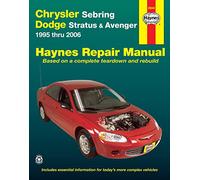 Chrysler Sebring, Dodge Stratus & Avenger 1995 Thru 2006 Haynes Repair Manual