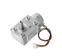 CHS-GW4632-25BY ratio32/65/158/200/337 DC12V High Silence Worm Gear Brushless Motor With Self-locking 25BY Stepper Motor(Ratio 158,Package A)