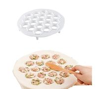 CHSEEO 19-Hole Plastic Ravioli/Pierogi/Dumpling Maker Wrapper Empanada Press Mold Dough Cutter Pie Ravioli Dumpling Mould - Pastry Tools Kitchen Accessories #5