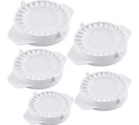 CHSEEO 5 Pack Plastic Ravioli/Pierogi/Dumpling Maker Wrapper Empanada Press Mold Dough Cutter Pie Ravioli Dumpling Mould - Pastry Tools Kitchen Accessories #8