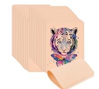 CHSEEO Tattoo Practice Skin, 20PCS Pink Double Sides Silicone Pads Blank Fake Skin Sheet 14 * 19 * 0.1cm, Tattoo Supplies Microblading Practice Skin for Beginners and Experienced Tattooists