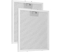 CHSG 2Pack Cooker Hood Filter, 320x260mm 5-Layer Aluminum Universal Extractor, Aluminium Universal Replacement, Hood Vent Filter Fit for Many Leading Brand of Cooker Hood