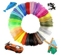 CHSG 3D Pen Filament Refills, 20 Colors 1.75mm 3D Printing Filament Refills, Total 5 Metre, Apply to All Printing Pens with 1.75mm, as Christmas, Christmas, Easter and Birthday Gifts for Kids