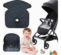 CHSG Baby and Toddler Car Seat Protector Pad, Piddle Pad, Travel Potty Cover from Crumbs, Spillages, Nappy Leaks & Toilet Training, Keeps Seat Clean & Dry, Fits All Carseat & Buggy, Grey
