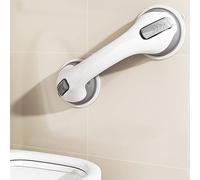 CHSG Bathroom Safety Handrail,Suction Force Above 100kg,Suction Grab Rails for Shower, with a Red Warning Line, Security Grab, Handles Mobility Aids for Elderly,Disabled,Children,No Fixings Needed
