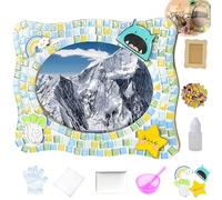 CHSG DIY Photo Frame Mosaic Kits, Art Set for Kids 7-14, Creative Mosaic Kits for Children, Presents Craft Kits for Kids, Easter Gifts for Girls and Birthday Presents for Girls