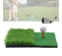 CHSG Golf Practice Mat, 11.81 * 11.81Inch, Protect Your Course, Golf Simulator for Home, Golf Nets for Garden, Fairway Mat, for Beginner's Exerciser, for Garages, Back Gardens, Playgrounds
