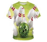 CHSLO Mens 3D Print t-shirts Summer Photography Landscape Outdoor Hunting Dog Motorcycle Unisex 3D Digital Printing T-Shirt Men'S Round Neck Short Sleeve Loose Elastic Half Sleeve Casual Sports Shor