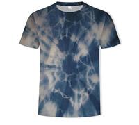 CHSLO Mens 3D Print t-shirts Summer Sunset Fishing Unisex 3D Digital Printed T-Shirt Round Neck Men'S Short-Sleeved Loose Breathable Elastic Half-Sleeved Sports Top Oversize